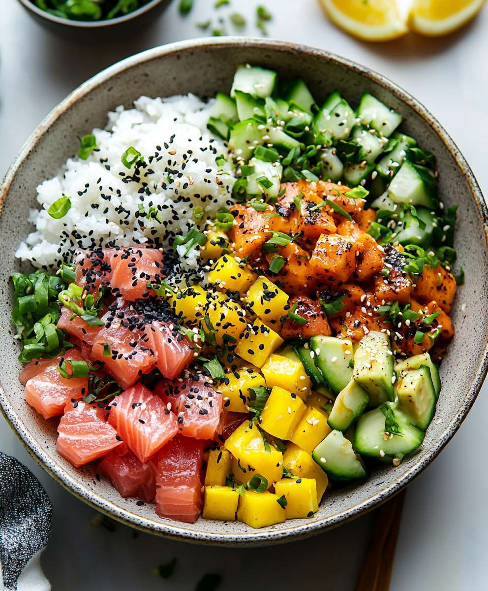 Poke Bowl Ingredients