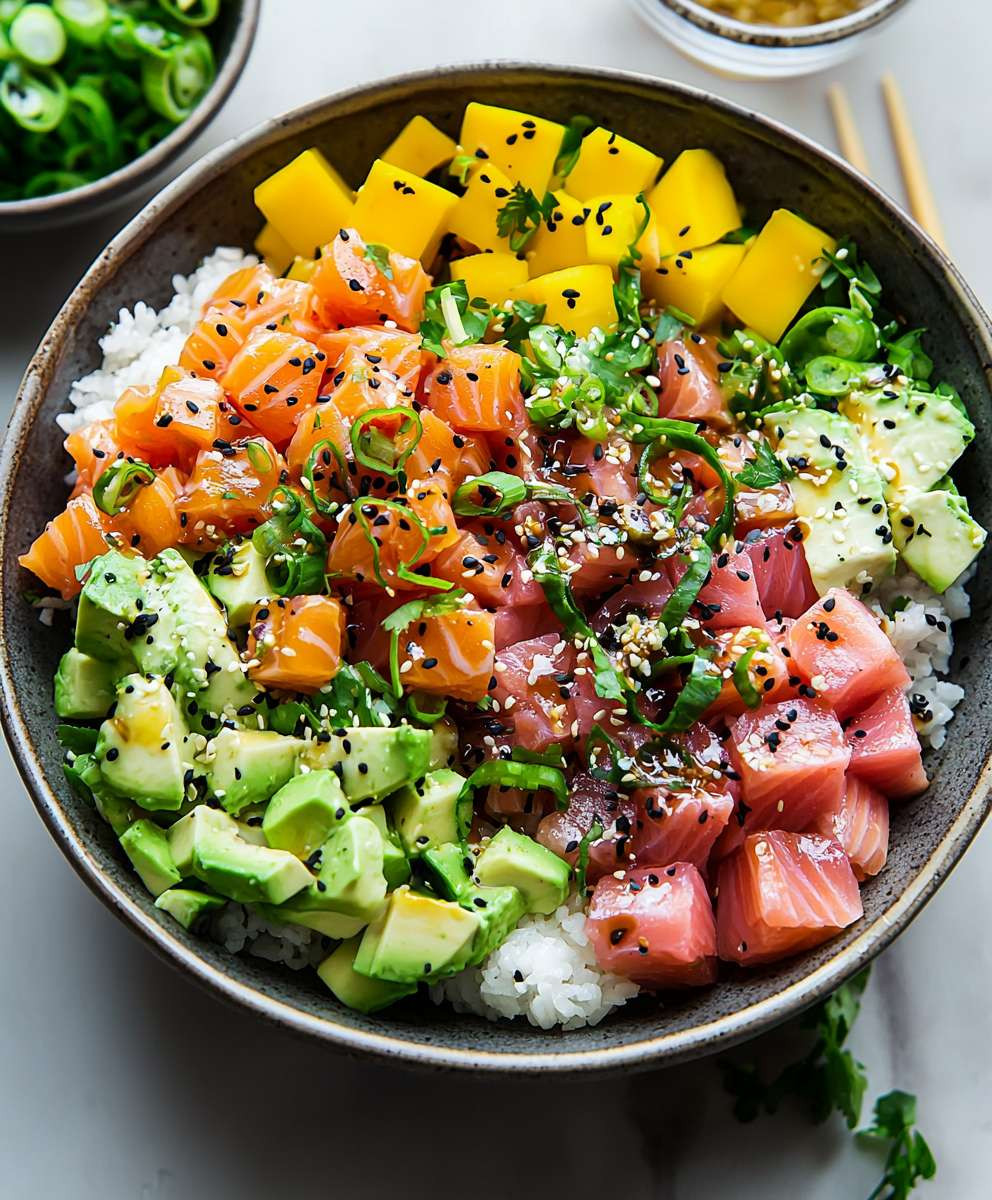 Poke Bowl Ingredients