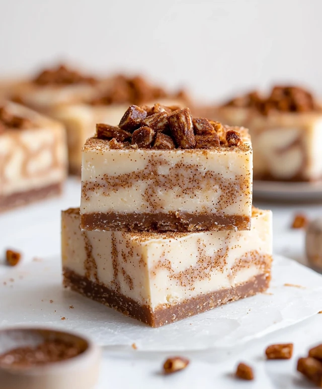 Cinnamon Roll Fudge Treats