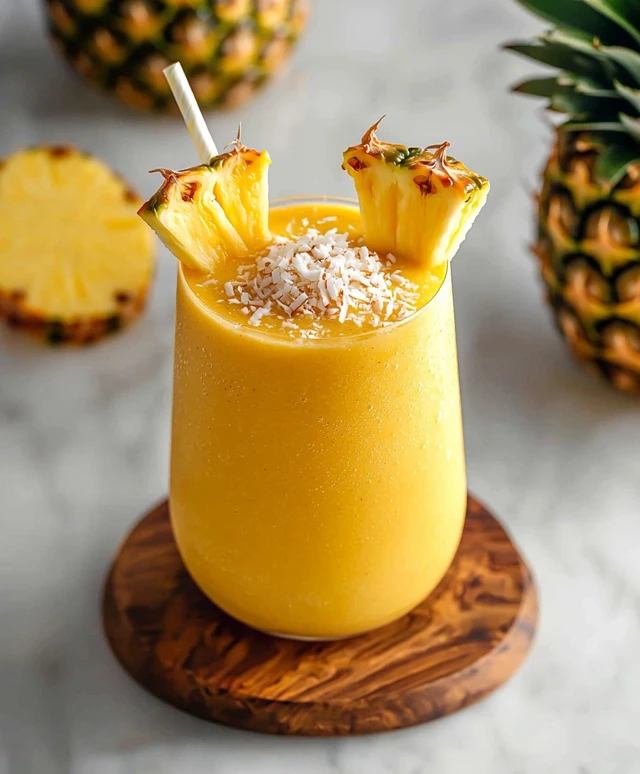 Pineapple Coconut Smoothie