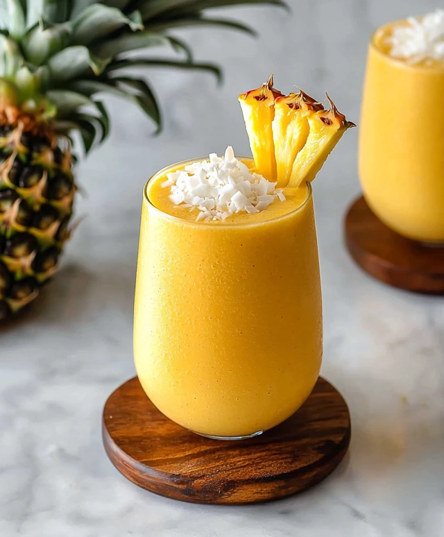 Pineapple Coconut Smoothie
