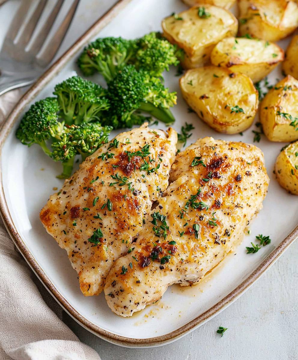 Baked Ranch Chicken Dinner