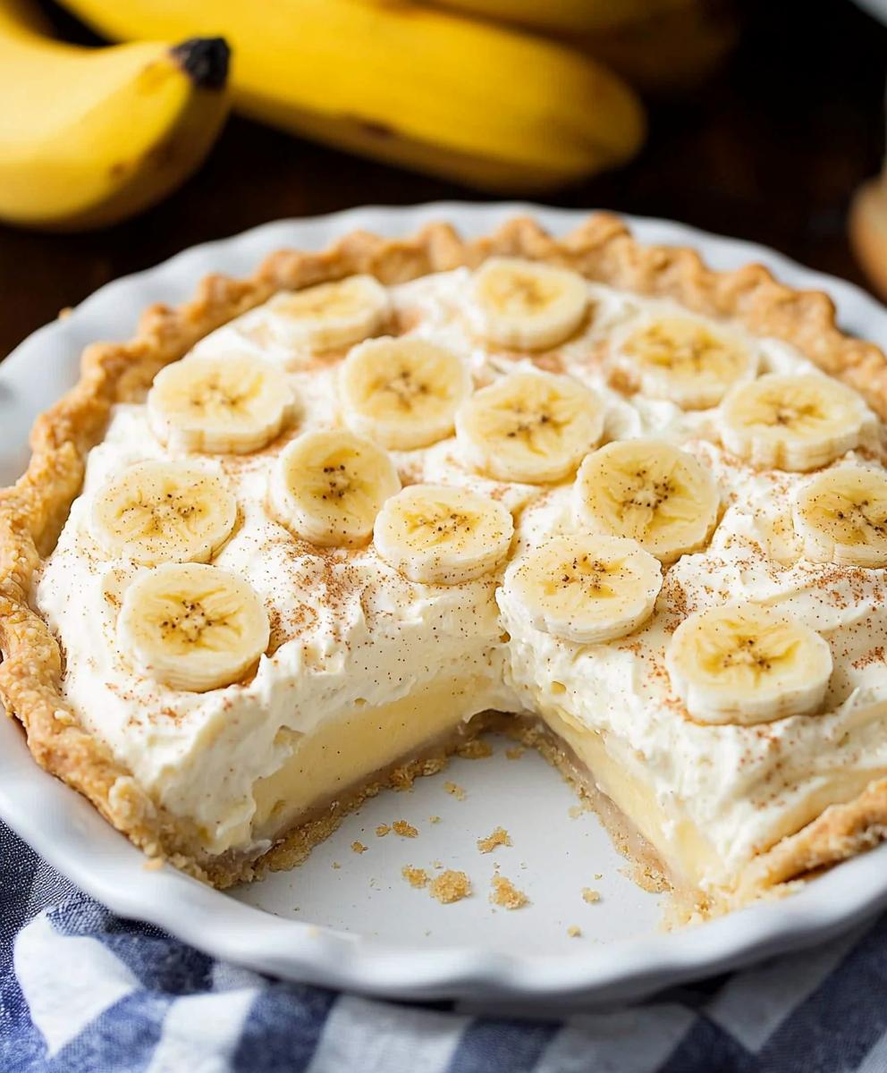 Banana Cream Pie Dessert