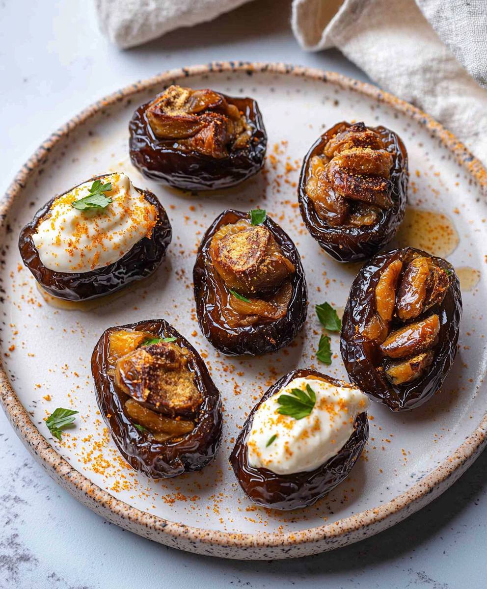 Stuffed Dates Appetizer