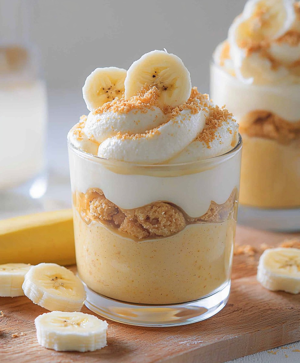 Banana Pudding Cups