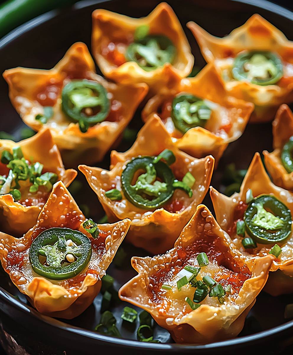 Jalapeno Popper Wontons