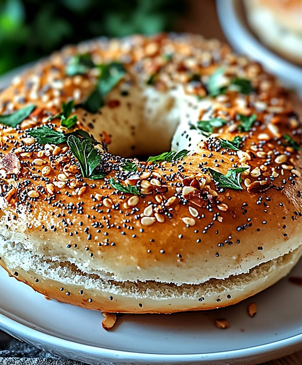 Low Carb Almond Flour Bagel