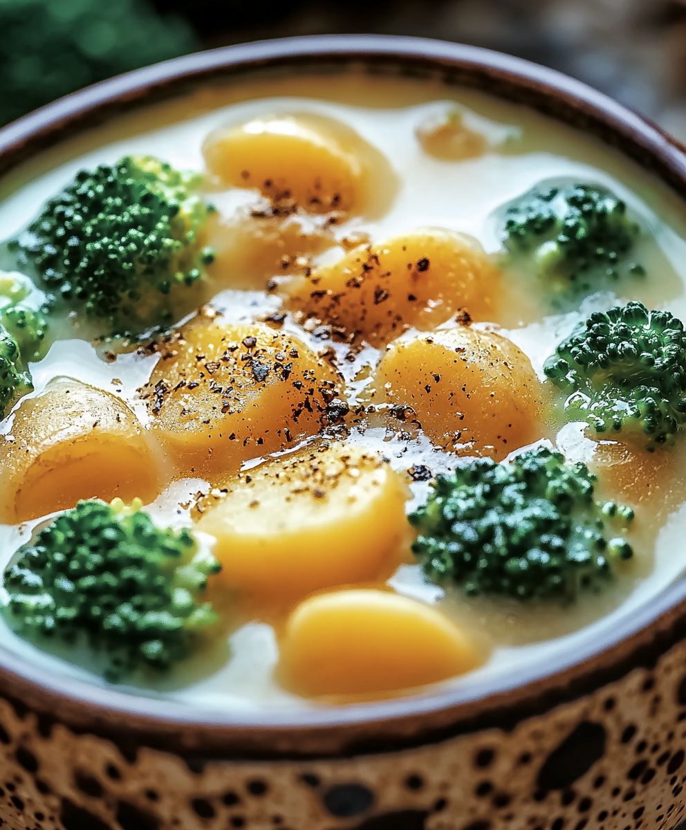 Potato Broccoli Cheddar Soup