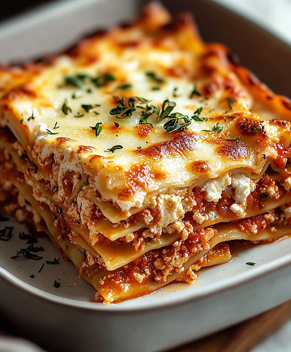 Cottage Cheese Lasagna