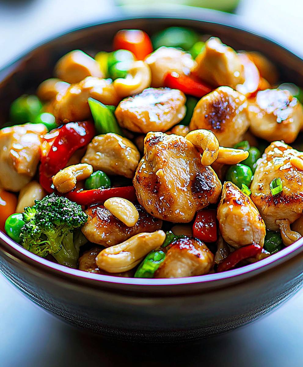 Cashew chicken takeout better