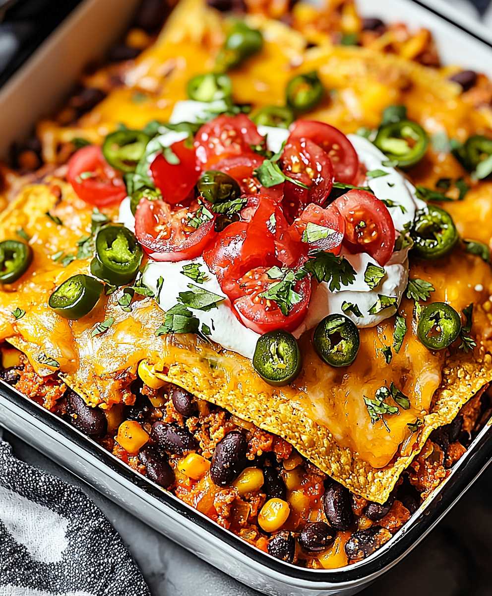Walking Taco Casserole