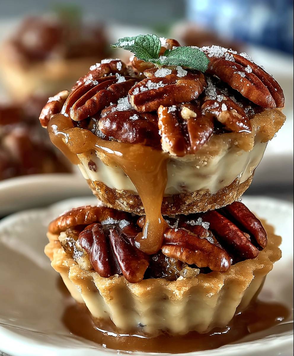 Pecan cake bites
