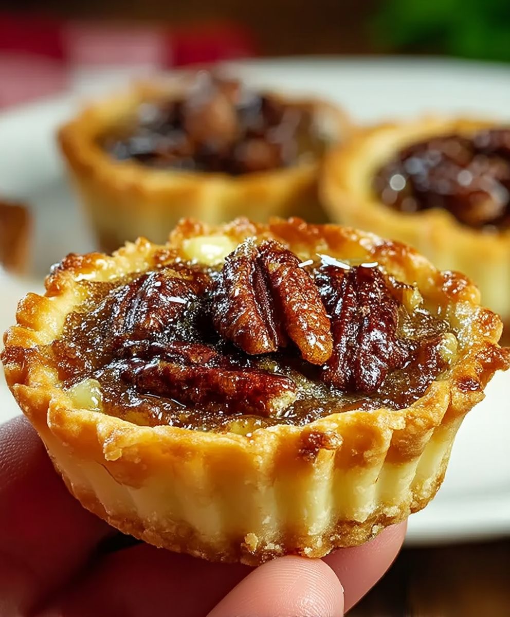 Mini pecan pie