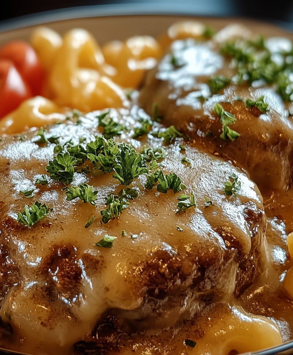 Amish hamburger steak casserole