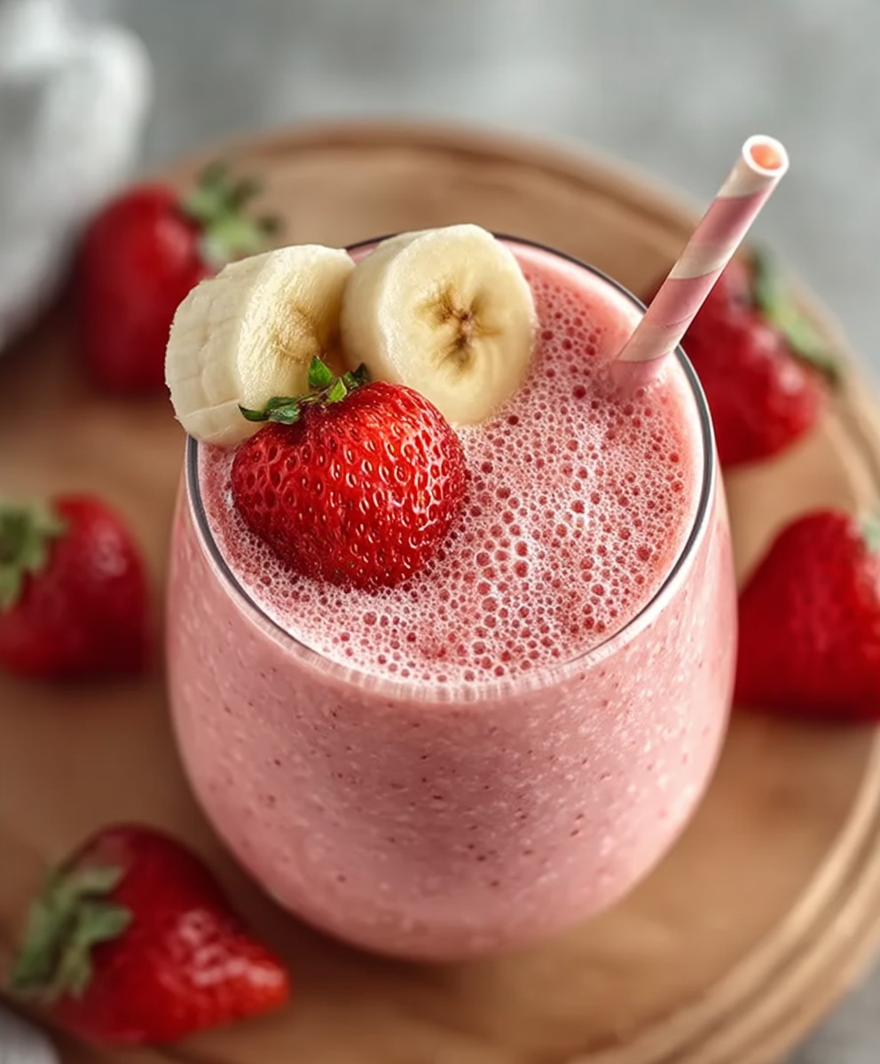 Strawberry Banana Smoothie