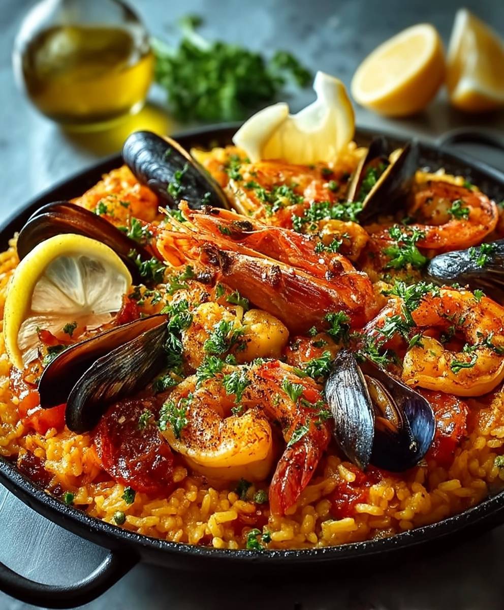 Seafood Paella