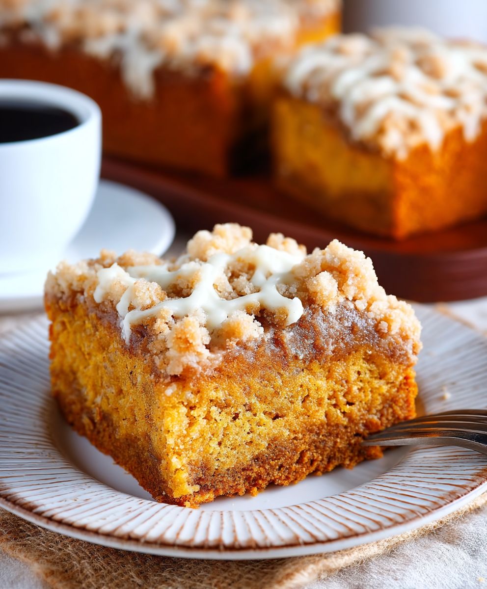 Pumpkin Coffee Cake