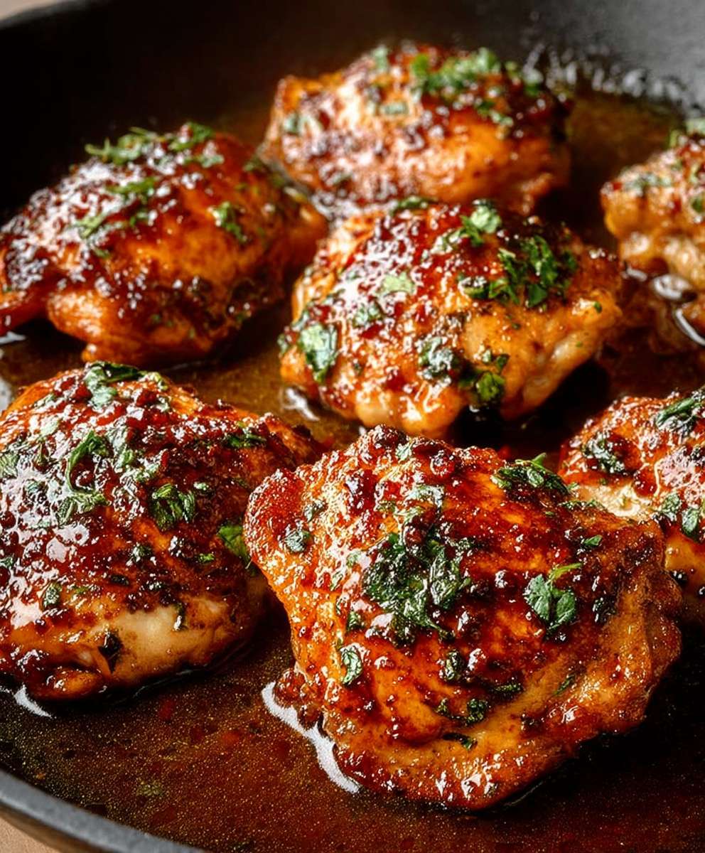 Apple Cider Glazed Chicken