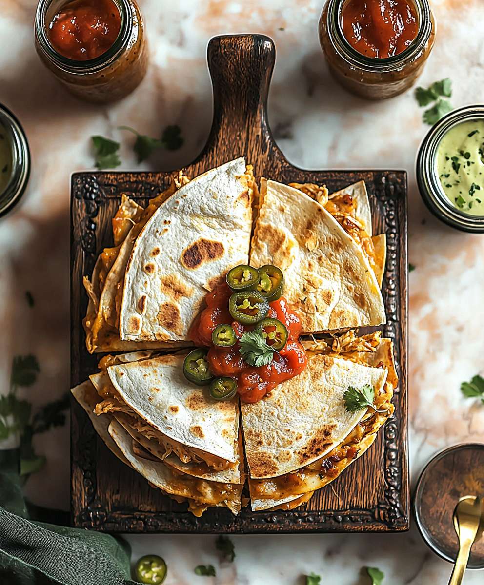 Chicken Quesadillas Baked