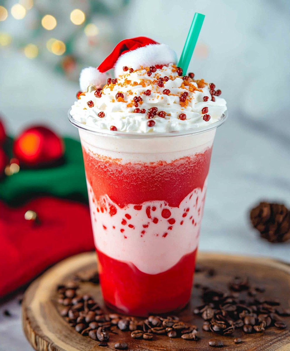 Santa Claus Frappuccino