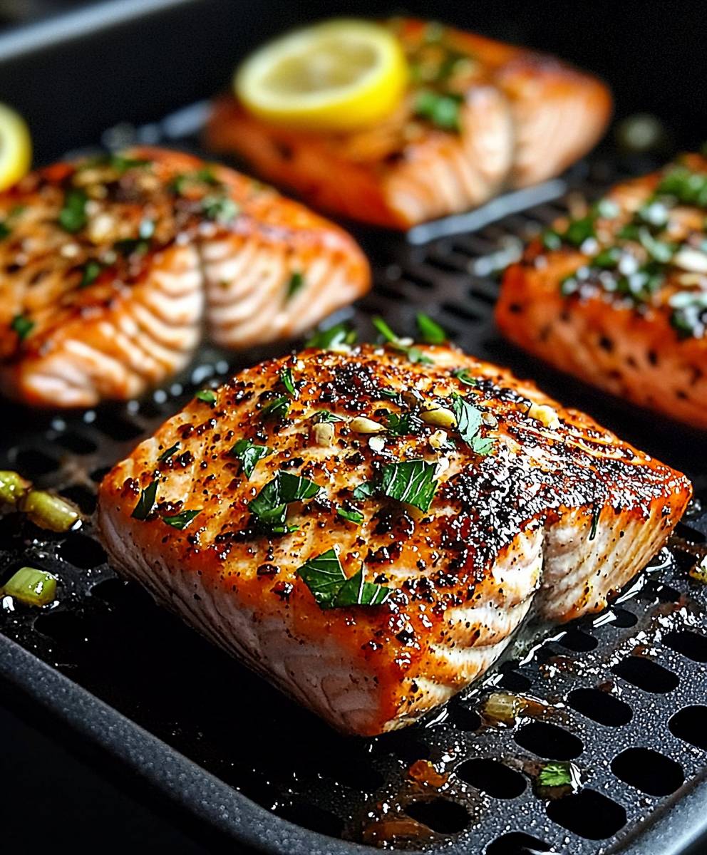 Air Fryer Salmon