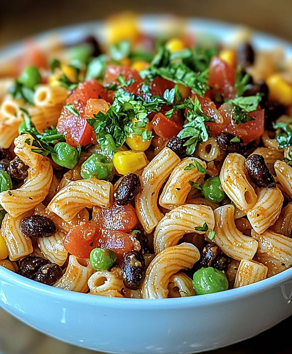 Taco pasta salad