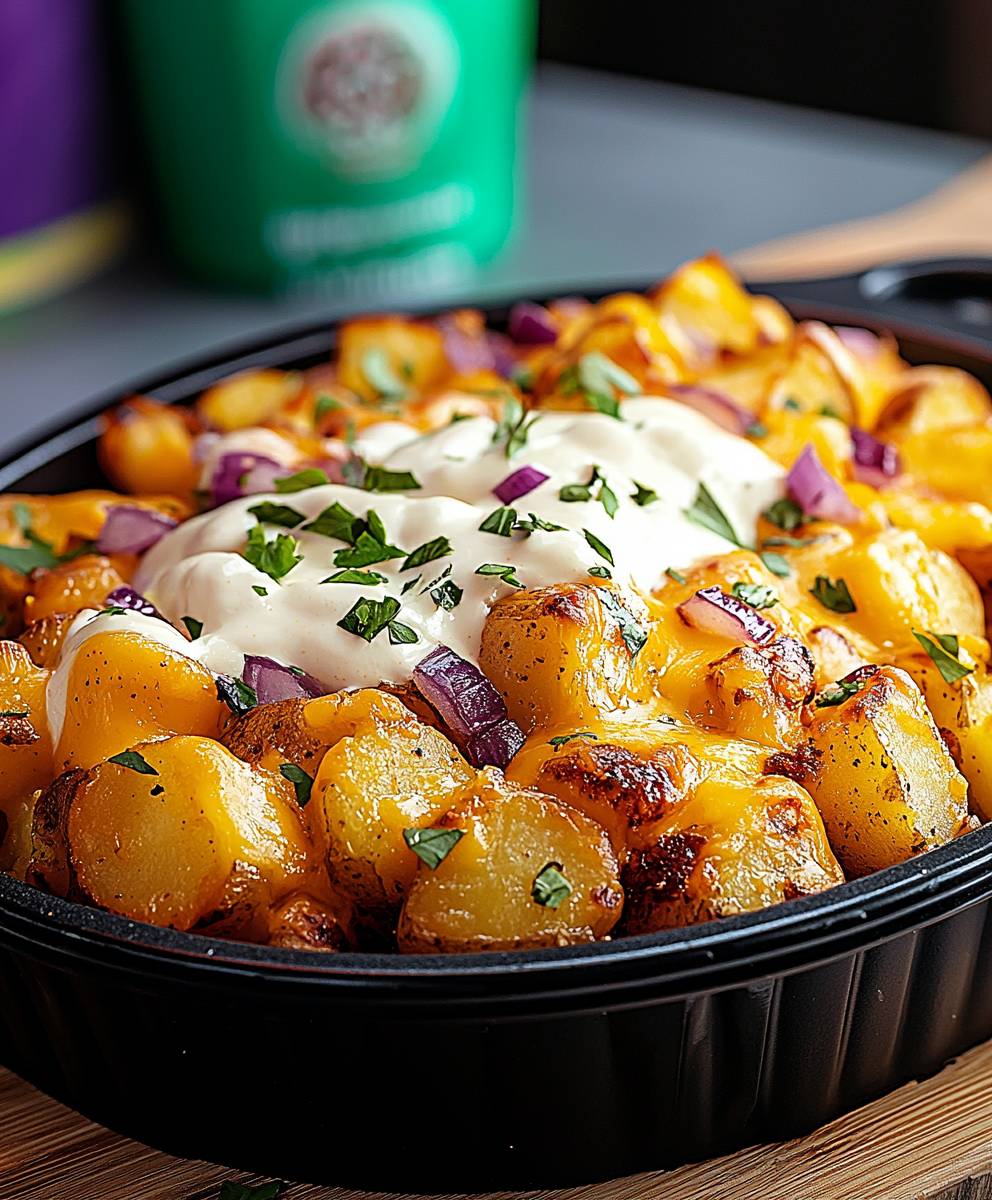 Cheesy Fiesta Potatoes