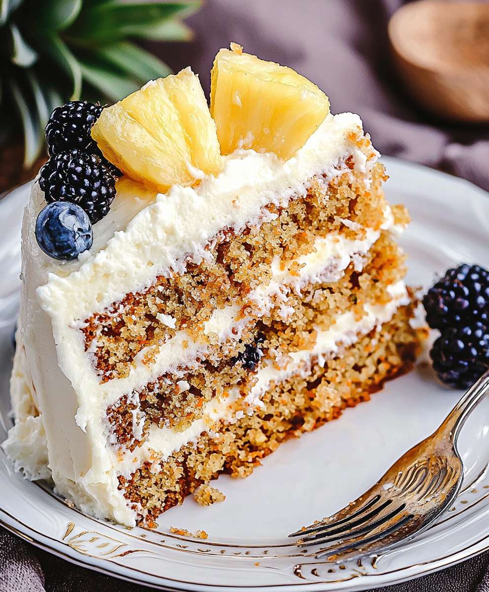 Carrot Cake Pineapple Coconut