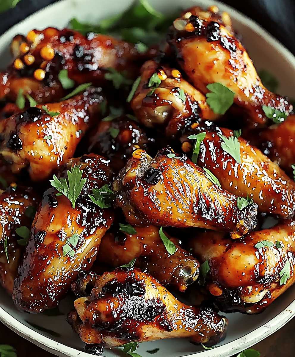 Sweet Spicy Chicken Wings