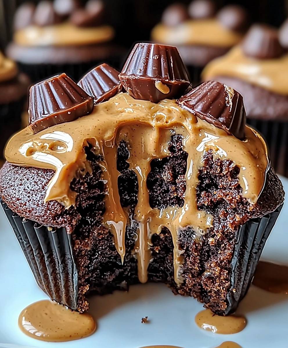 Peanut Butter Cup Cupcakes