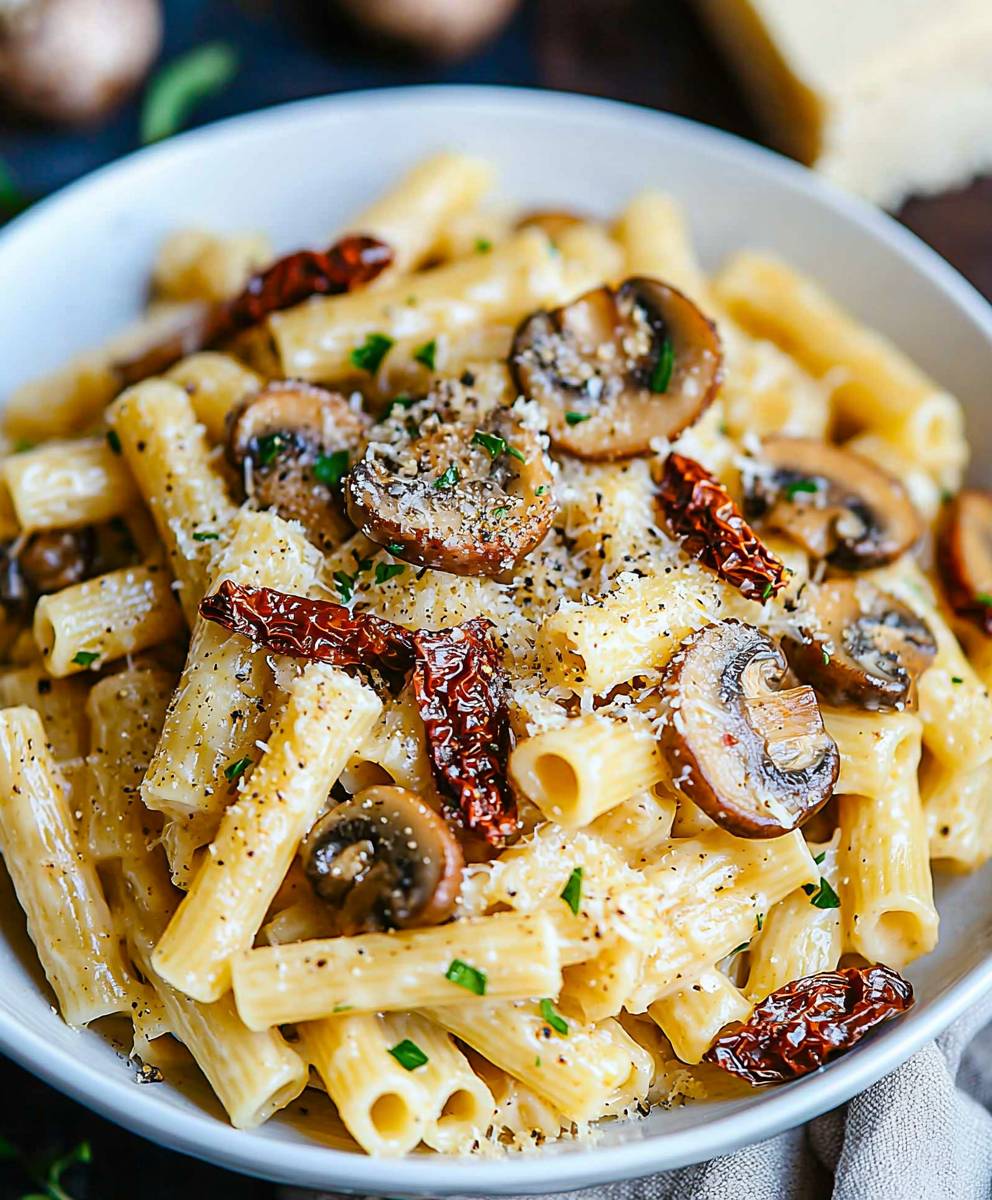 Vegan Sun Dried Tomato Pasta