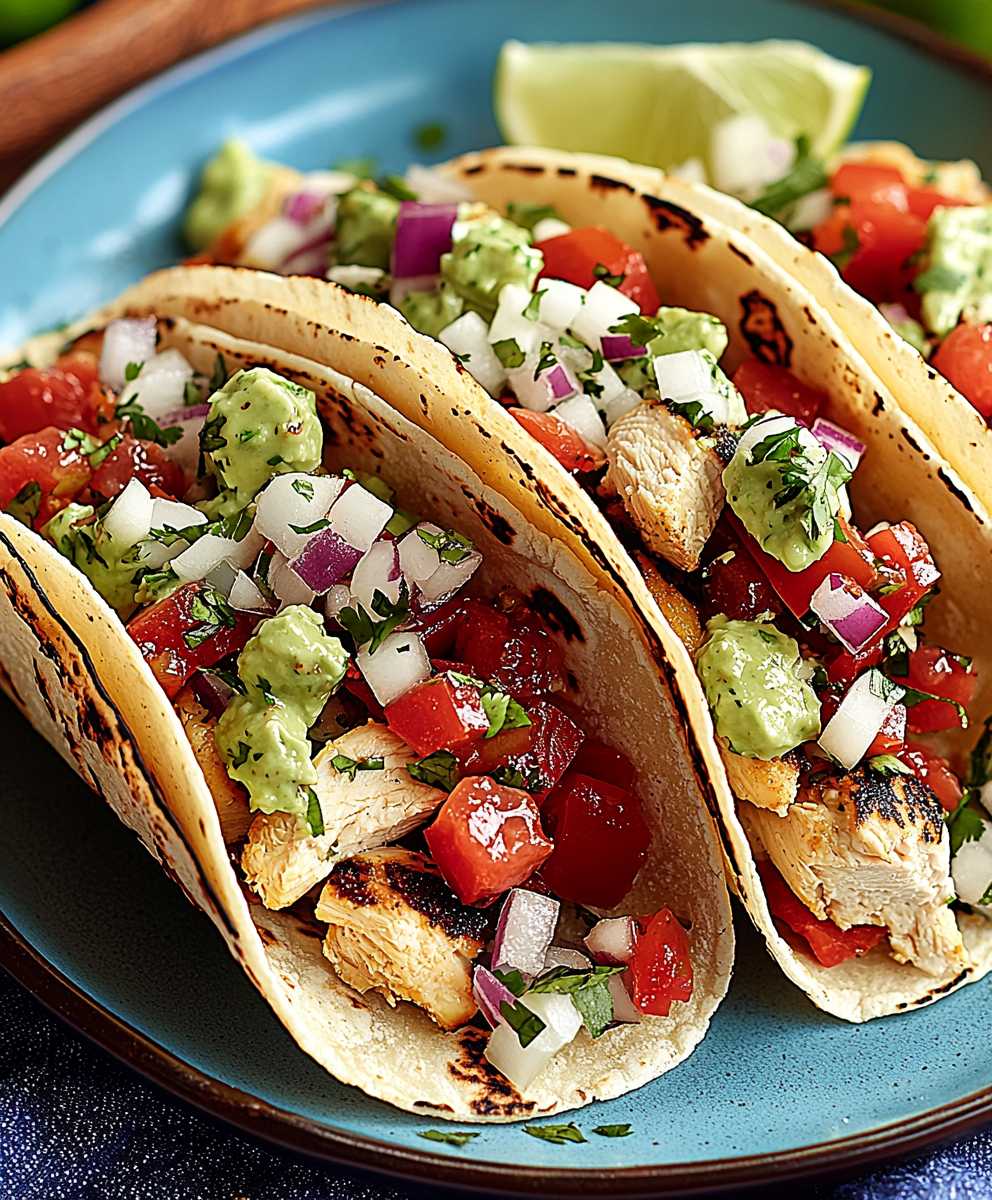 Baja Chicken Tacos