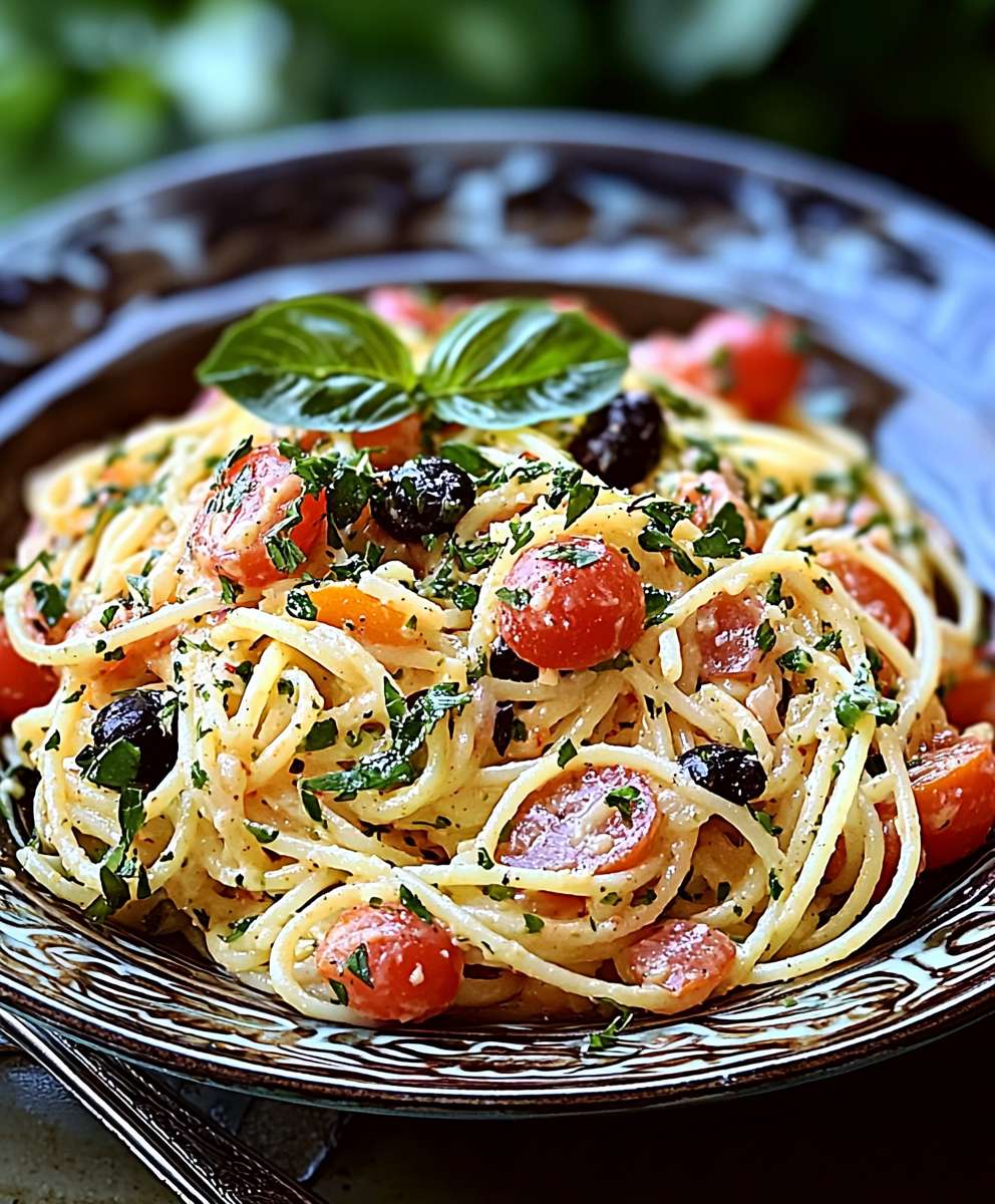 Garden Spaghetti Salad