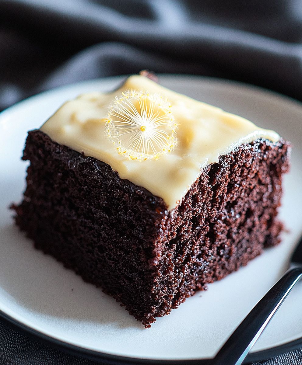 Dandelion Root Coffee Cake