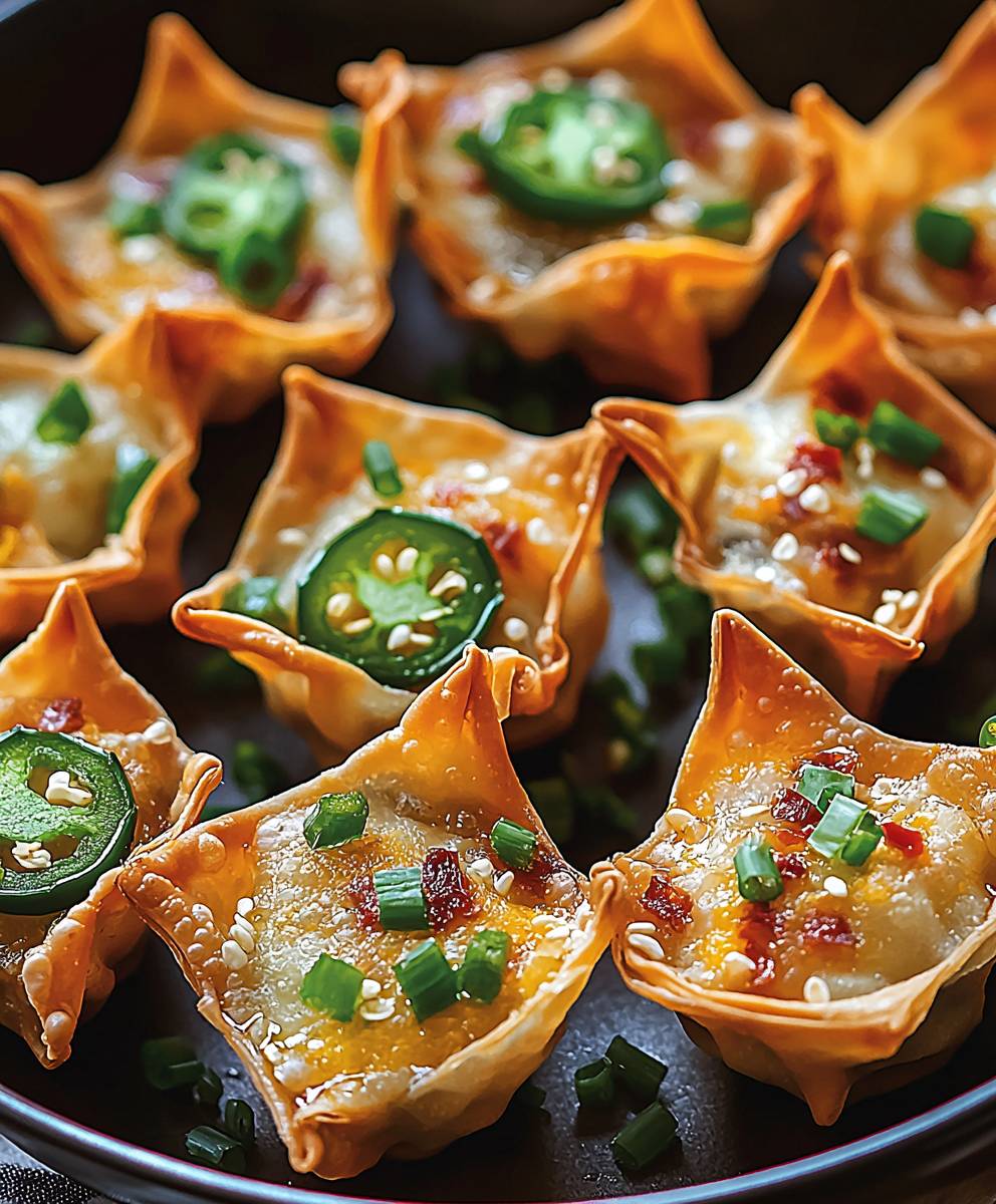 Jalapeno Popper Wontons