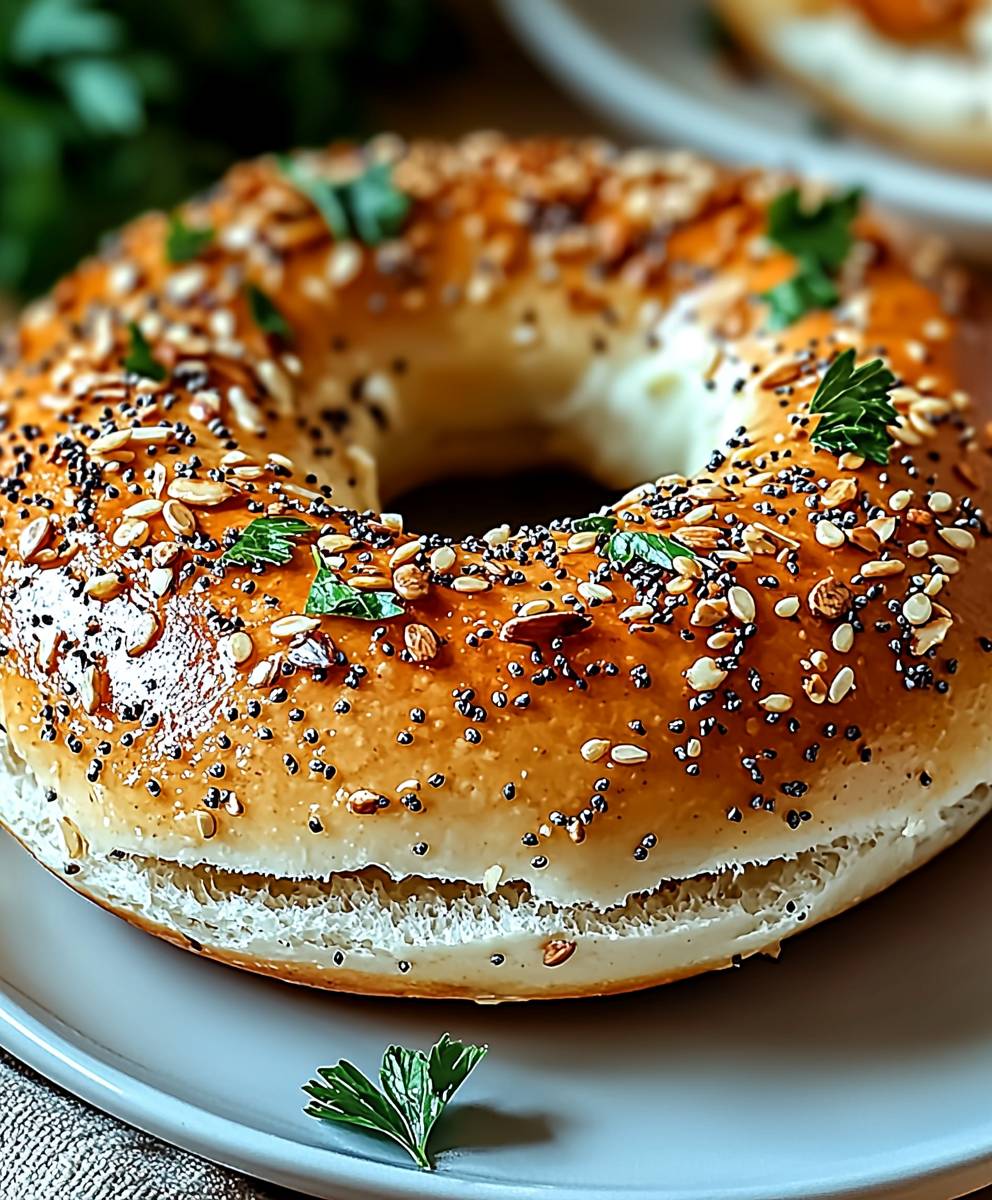 Low Carb Almond Flour Bagel