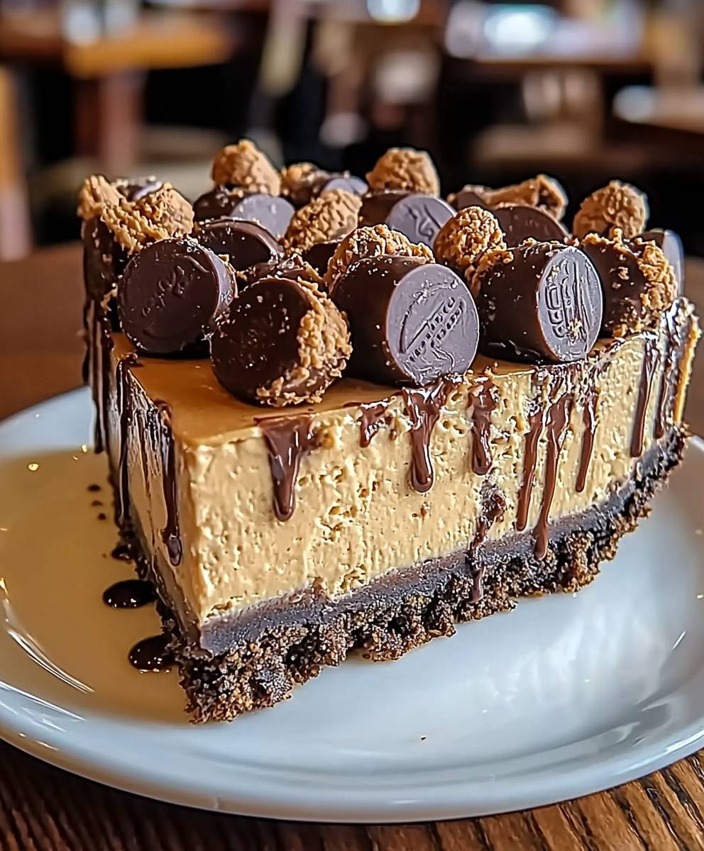 Peanut Butter Cup Cheesecake