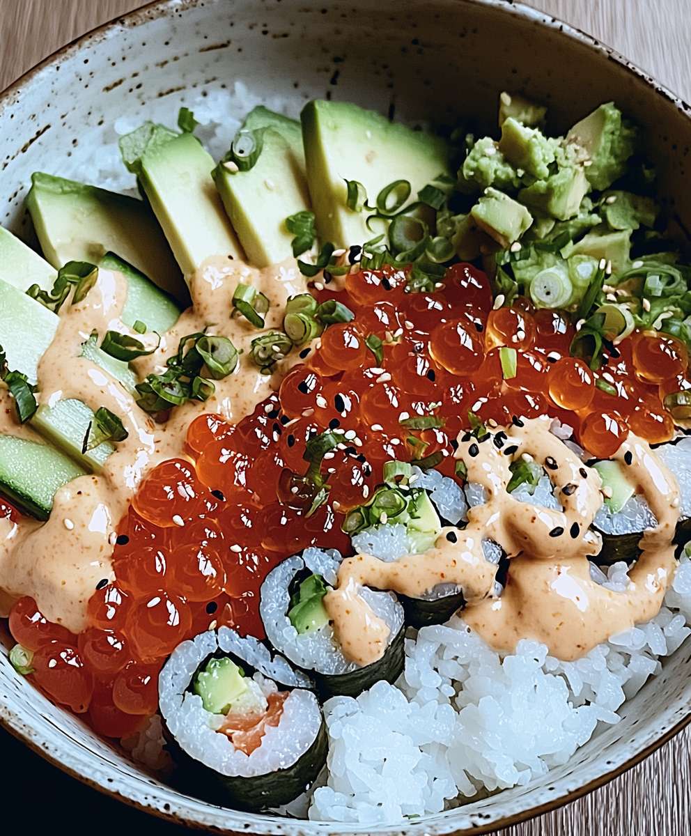 Crunch Roll Sushi Bowl
