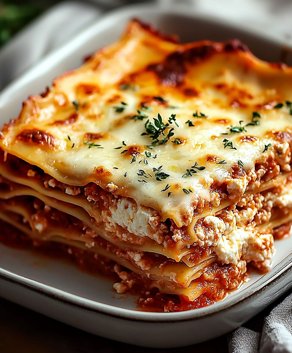 Cottage Cheese Lasagna