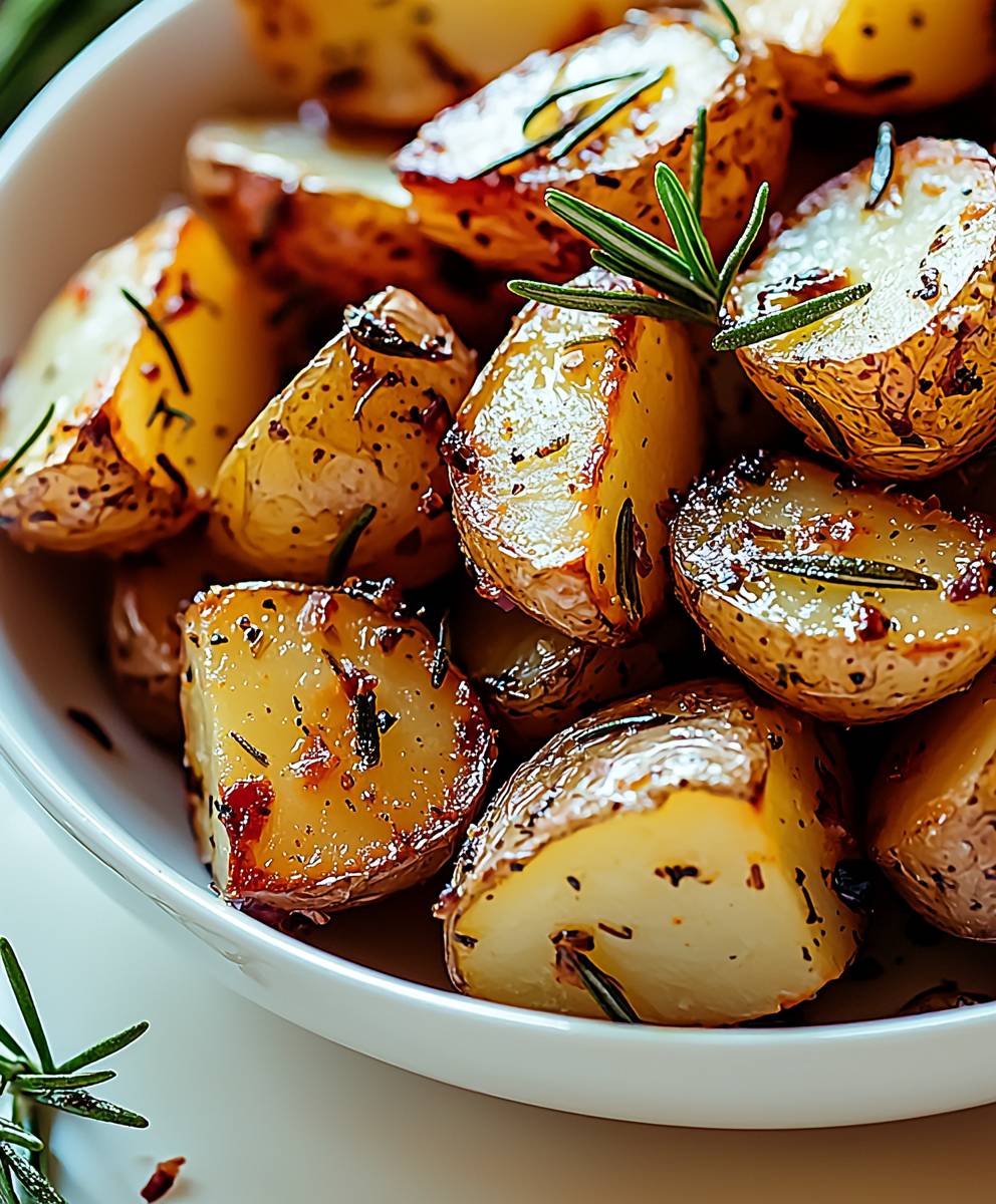 Rosemary roasted potatoes