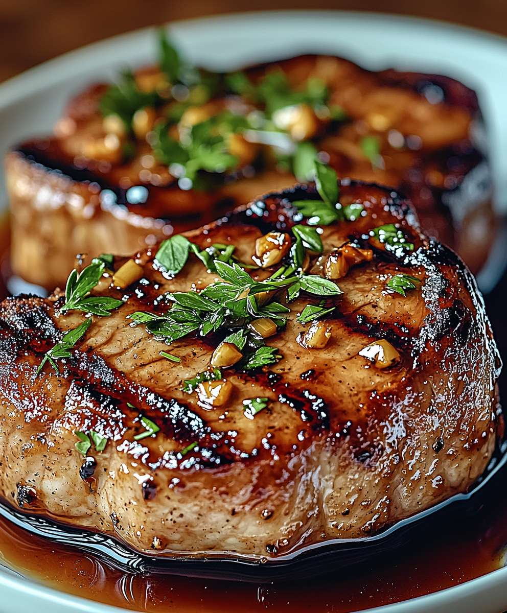 Honey Garlic Pork Chops