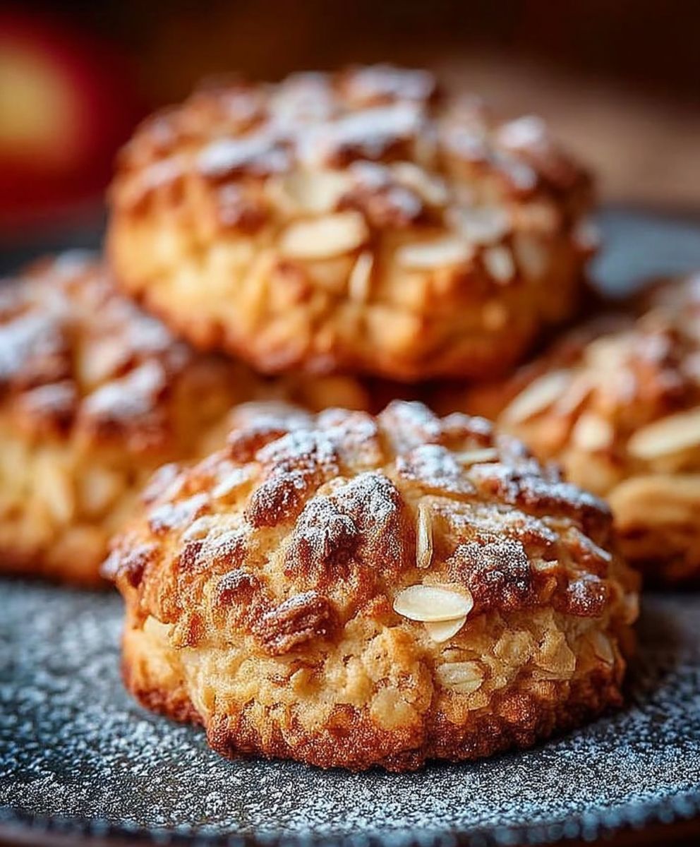 Apple oat cookies healthy