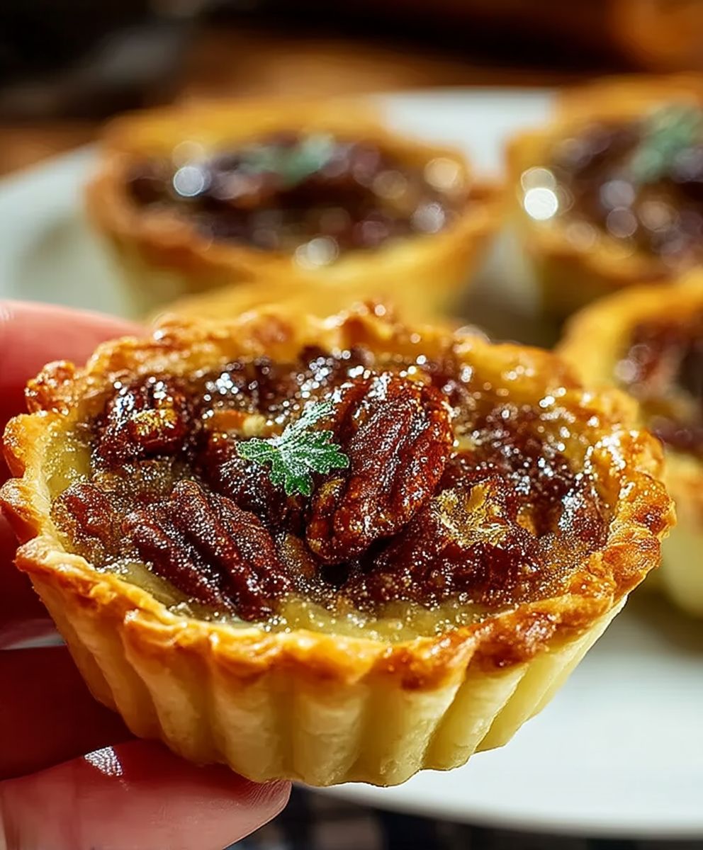 Mini pecan pie