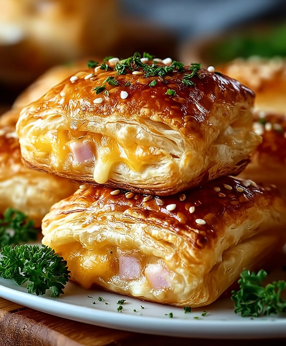 Ham and Cheese Puff Pastry