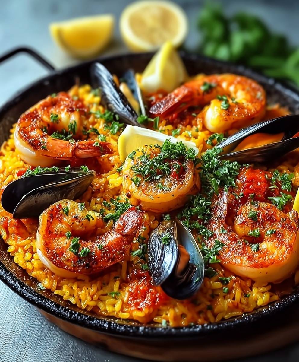 Seafood Paella