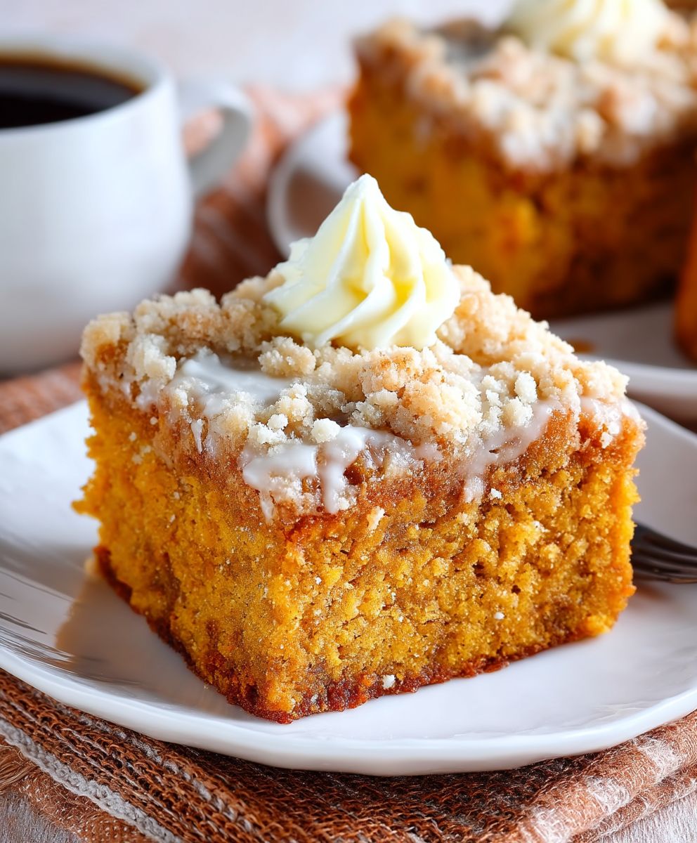 Pumpkin Coffee Cake