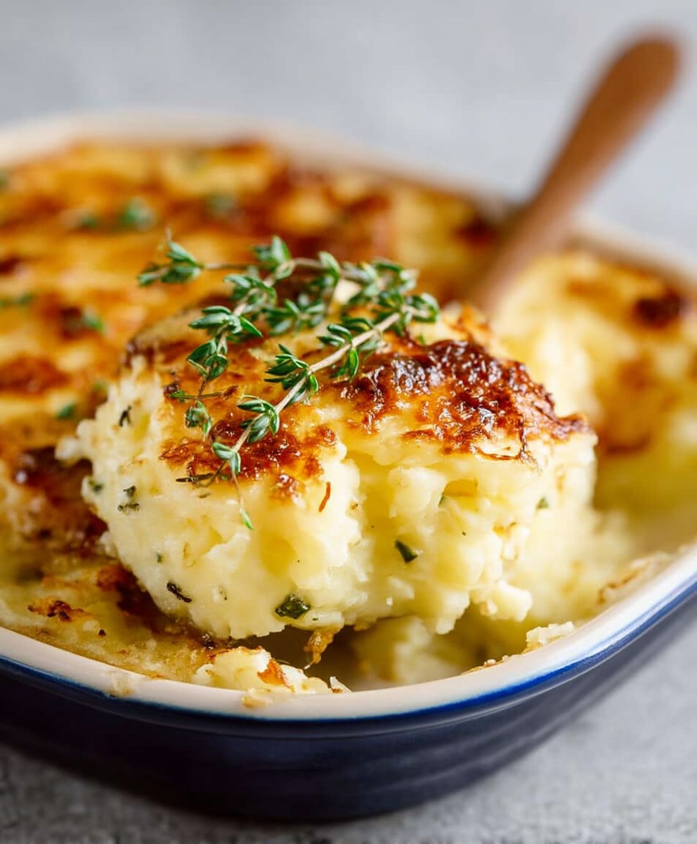 Baked Mashed Potatoes