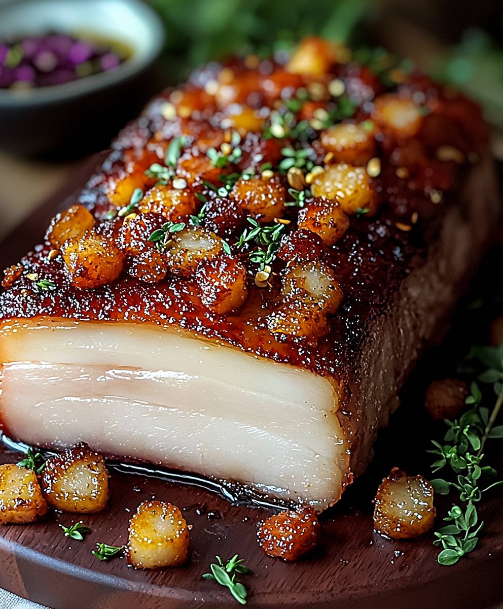 Crispy Slow Roasted Pork Belly