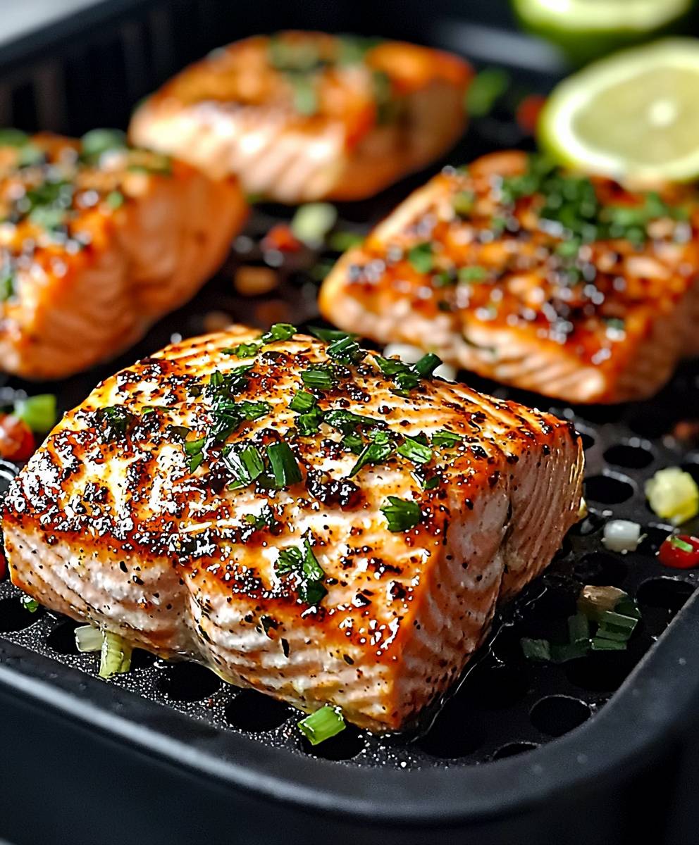 Air Fryer Salmon