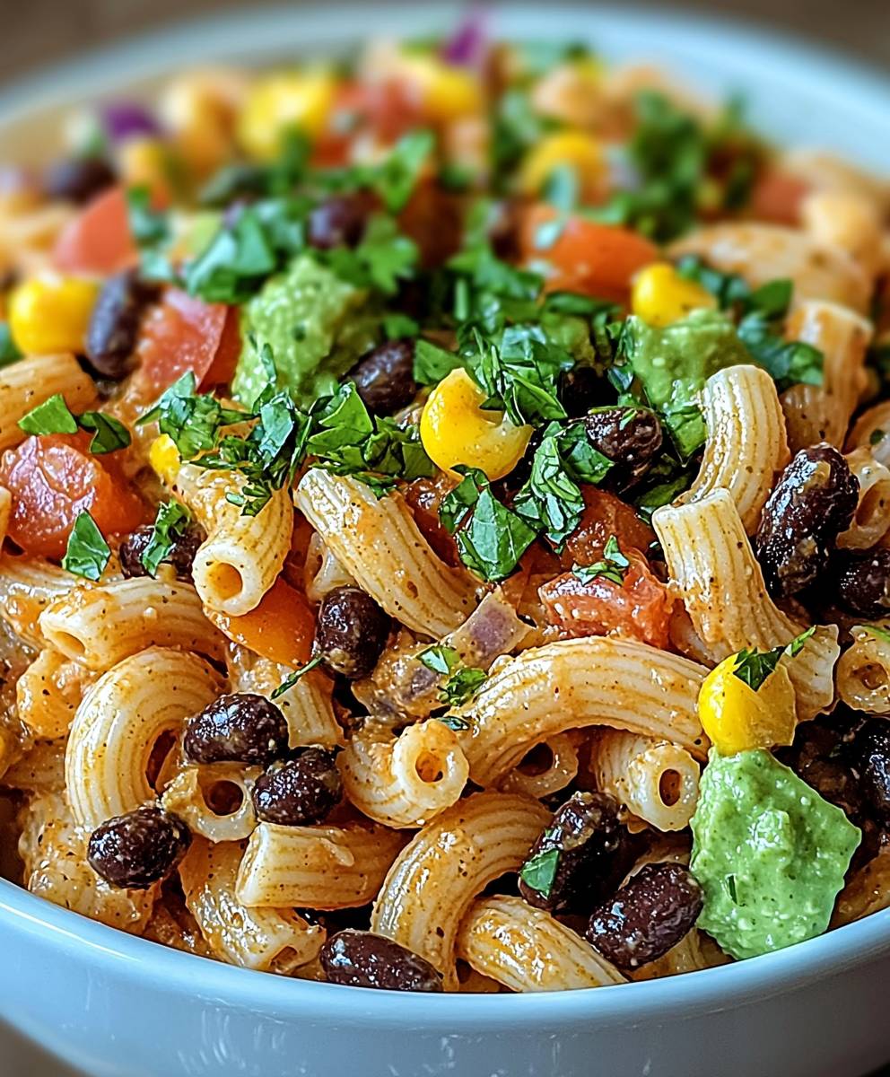 Taco pasta salad